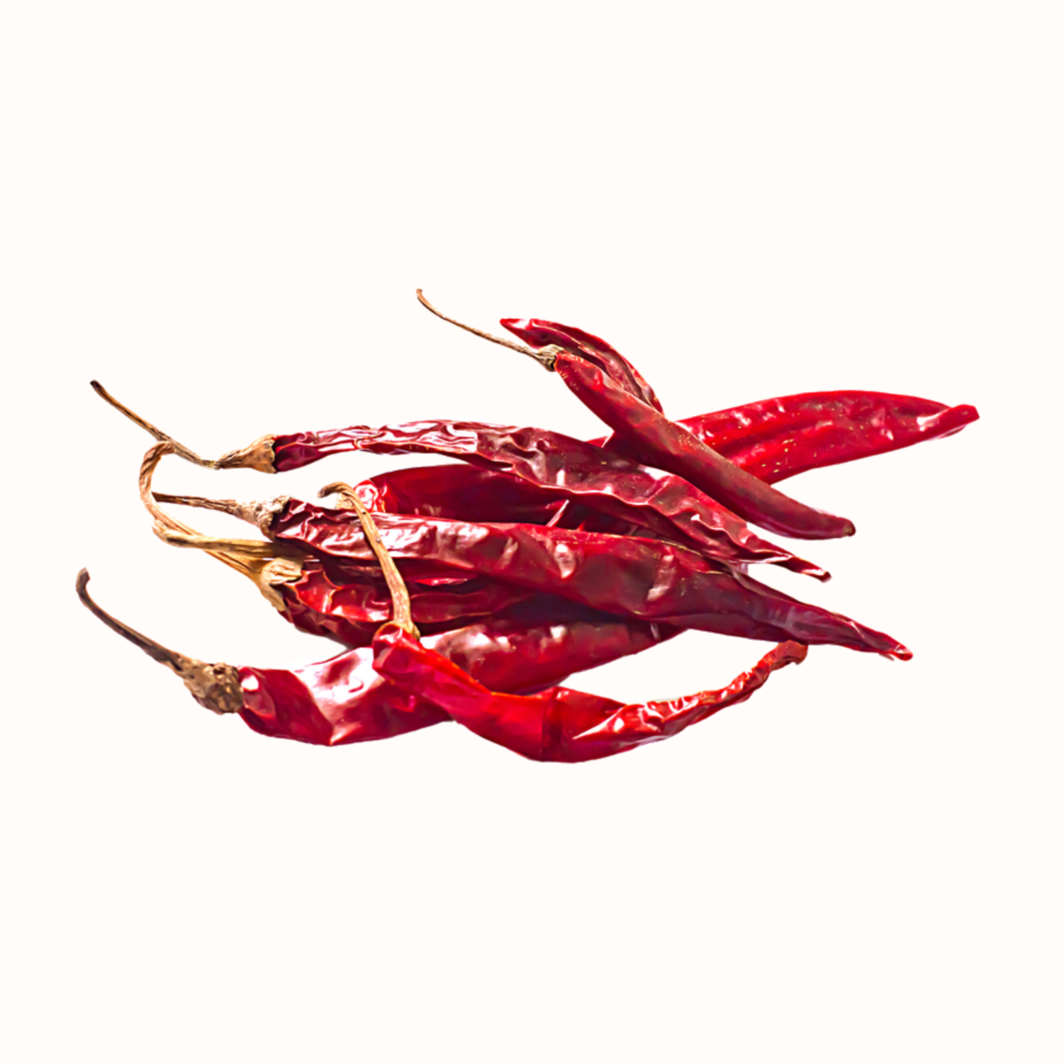 Teja S17 dry red chillies — bright red high-capsaicin pods from the Khammam belt